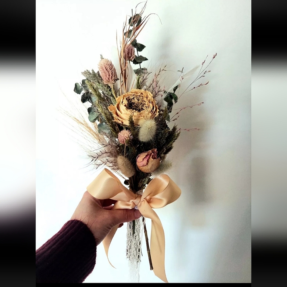 Dried Flower Bouquet Grown, Harvested And Dried From My Gardens!
